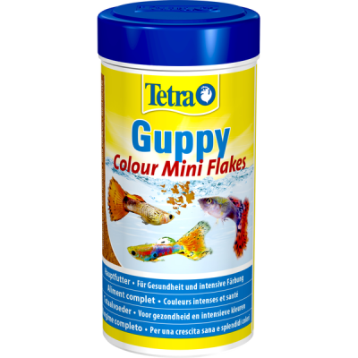 TetraGuppy Colour Mini Flakes (мелкие хлопья) 250мл