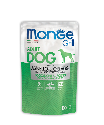 Monge GRILL POUCH AGNELLO con ORTAGGI