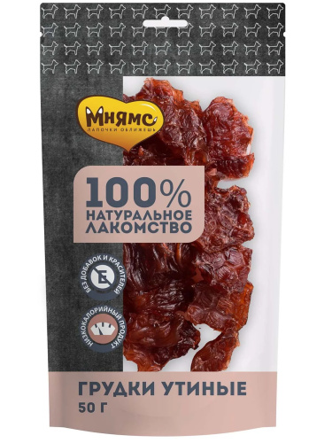 Мнямс-лакомство-для-собак-Грудки-утиные-50г_1
