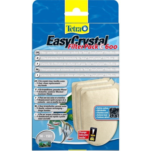 Tetratec картридж для EasyCrystal FilterPack Carbon 600 (с актив. углем для фильтра EasyCrystal Filter 600)