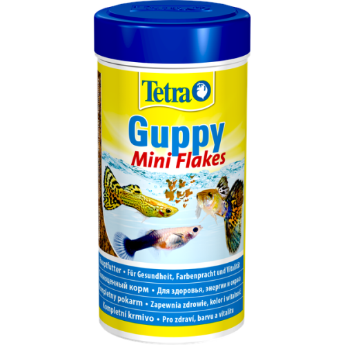 TetraGuppy Mini Flakes (хлопья) 250мл