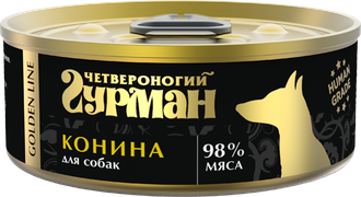 Golden line конина для собак