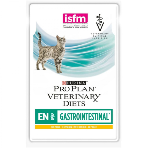 VETERINARY DIETS EN GASTROINTESTINAL для кошек при расстройствах пищеварения, с курицей