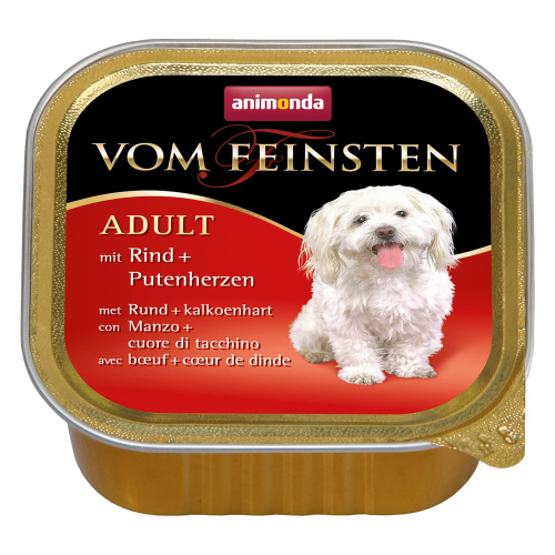 Animonda Vom Feinsten Adult Dog - With Beef Turkey Hearts