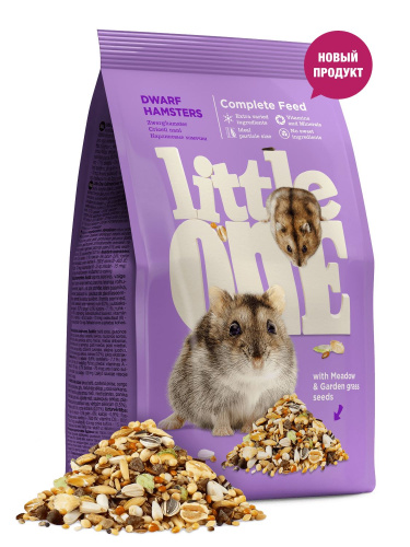 Little One Корм для карликовых хомячков, пакет 400 г