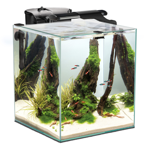 AQUAEL Аквариум Shrimp Set DUO LED49л черный