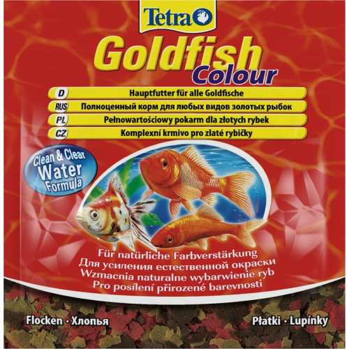 Tetra Goldfish Color Flakes (хлопья) 12г