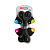 COMFY игрушка д собак Косточка LICORICE BONE BLACK 16,5см