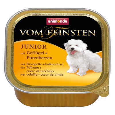 Animonda Vom Feinsten Junior - With Poultry Turkey Hearts